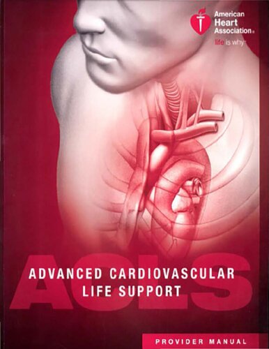 Advanced Cardiovascular Life Support Acls Provider Manual Unknown