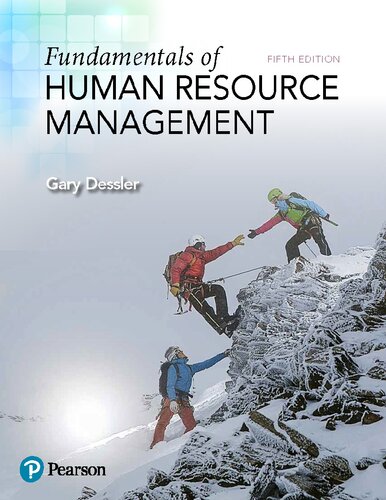Fundamentals Of Human Resource Management Fifth Garry Desseler