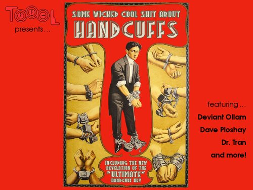Some Wicked Cool Shit About Handcuffs Deviant Ollam