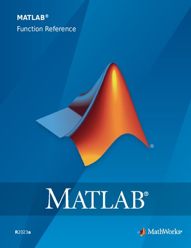 Matlab R2023a Function Reference Mathworks