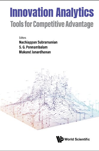 Innovation Analytics Tools For Competitive Advantage Nachiappan Subramanian