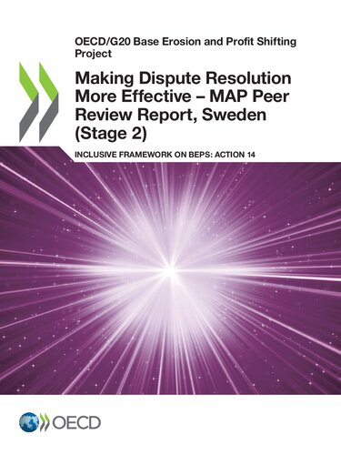 Making Dispute Resolution More Effective Stage 2 Oecd
