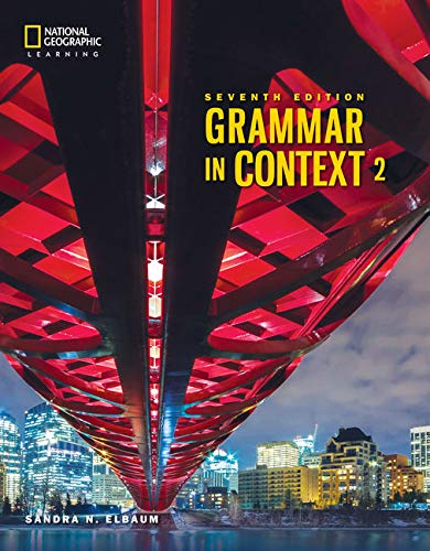 Grammar In Context 2 Seventh Edition 7th Edition Sandra N Elbaum