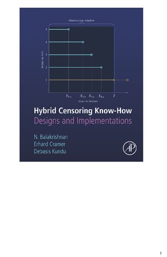 Hybrid Censoring Knowhow Design And Implementations N Balakrishnan