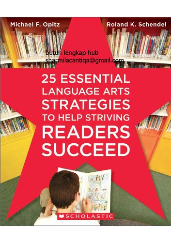25 Essential Language Arts Strategies To Help Striving Readers Succeed Michael F Opitz