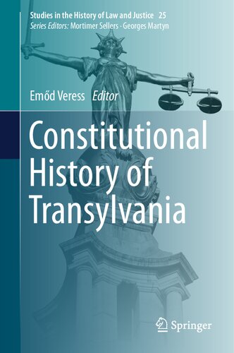 Constitutional History Of Transylvania Emd Veress Ed