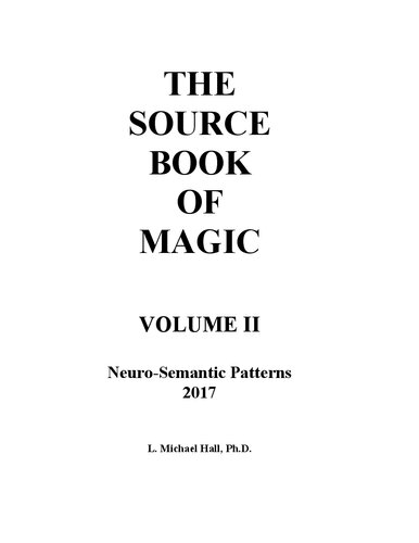 The Source Book Of Magic Ii 3rd Edition L Michael Hall