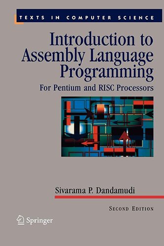 Introduction To Assembly Language Programming For Pentium And Risc Processors 2nd Edition Sivarama P Dandamudi