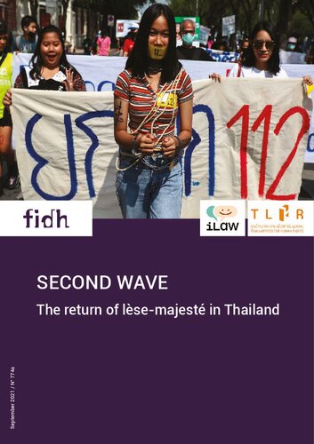 Second Wave The Return Of Lsemajest In Thailand Fidh