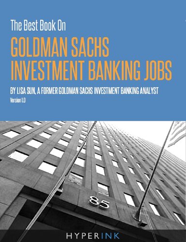 The Best Book On Getting An Ibanking Internship Written By A Former Banking Intern At Ubs Jpmorgan And Ft Partners Erin Parker
