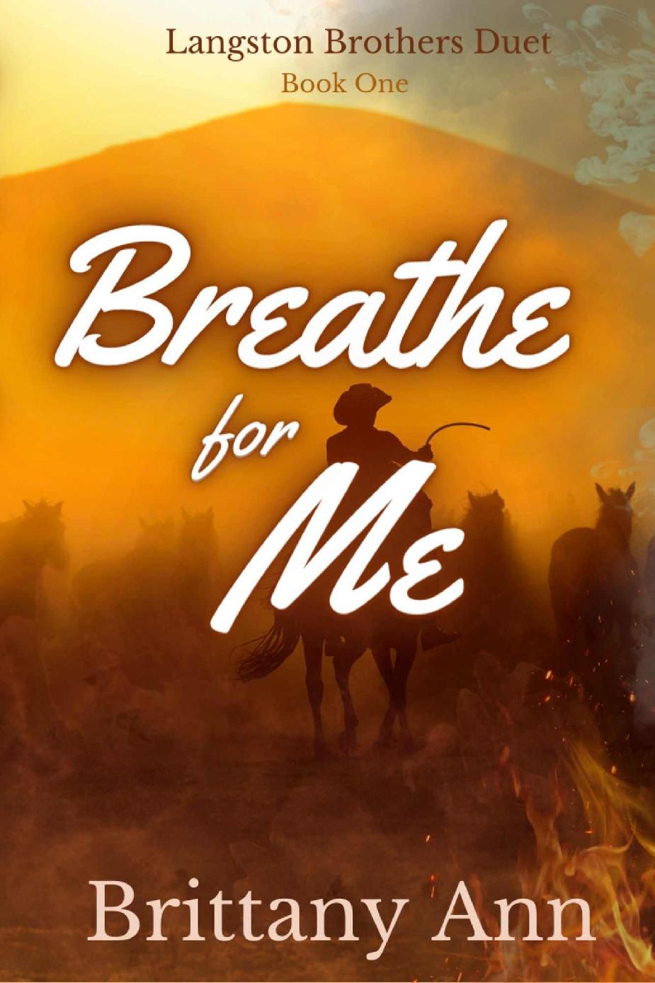 Breathe For Me The Langston Brothers Duet Book 1 Brittany Ann