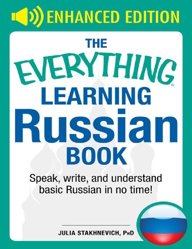 The Everything Learning Russian Book Enhanced Edition Julia Stakhnevich
