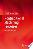 Nontraditional Machining Processes 1st Edition J Paulo Davim