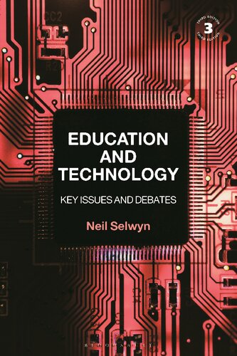 Education And Technology 3rd Edition Neil Selwyn
