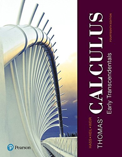 Instructors Solutions Manual Thomas Calculus Early Transcendentals Fourteenth Edition 14th Edition Duane Kouba