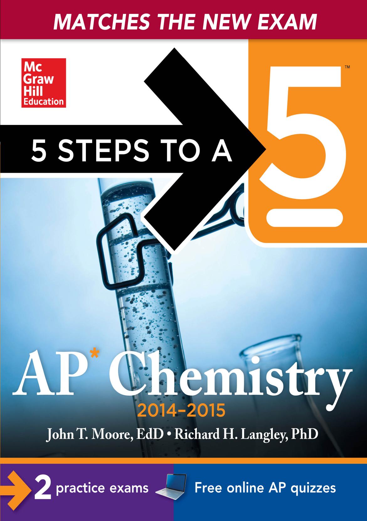 5 Steps To A 5 Ap Chemistry 20142015 Langley Richard H Moore