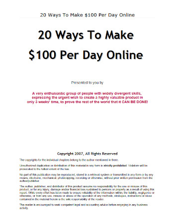 20 Ways To Make 100 Online The Internet Marketing Inner Circle