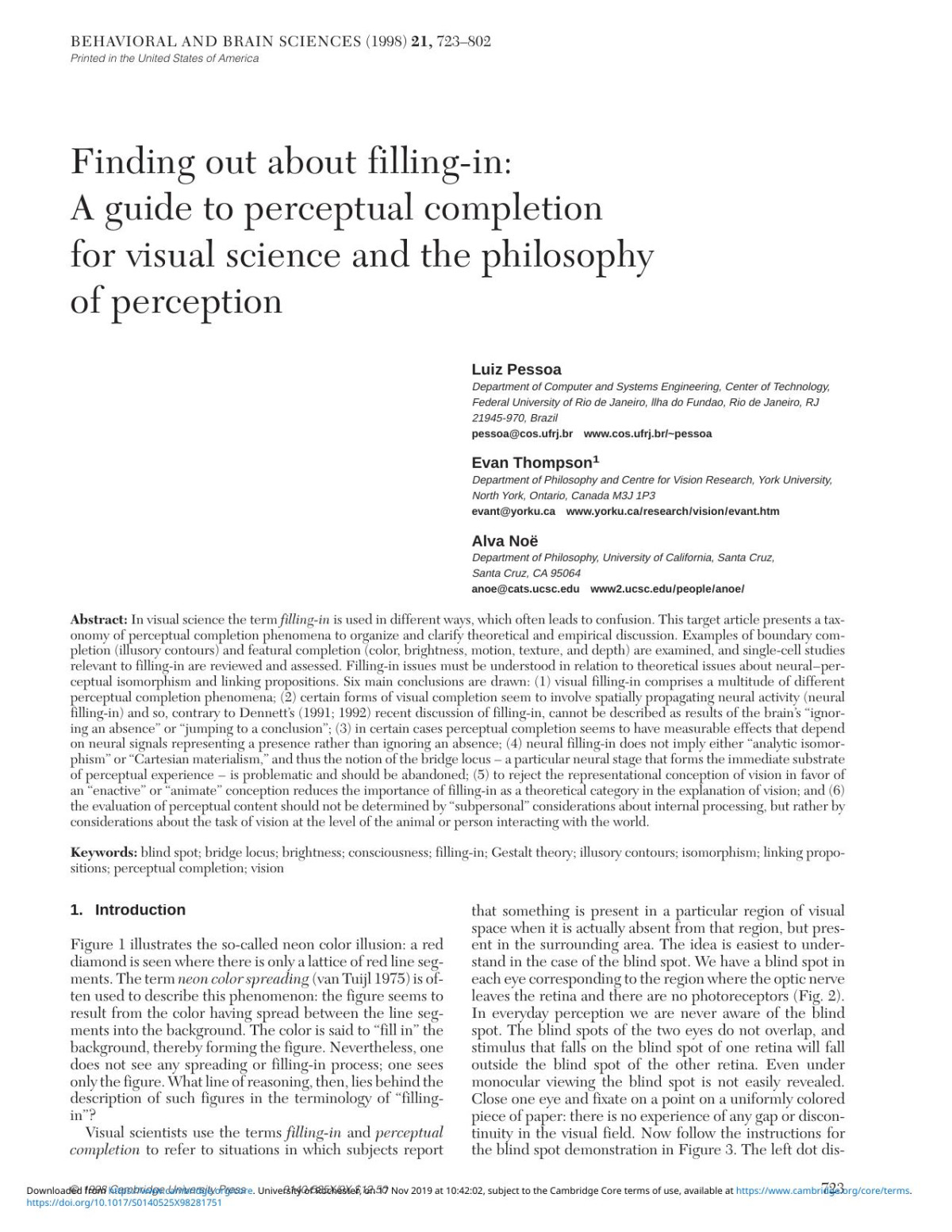 Analytic Isomorphism And Speech Perception Irene Appelbaum