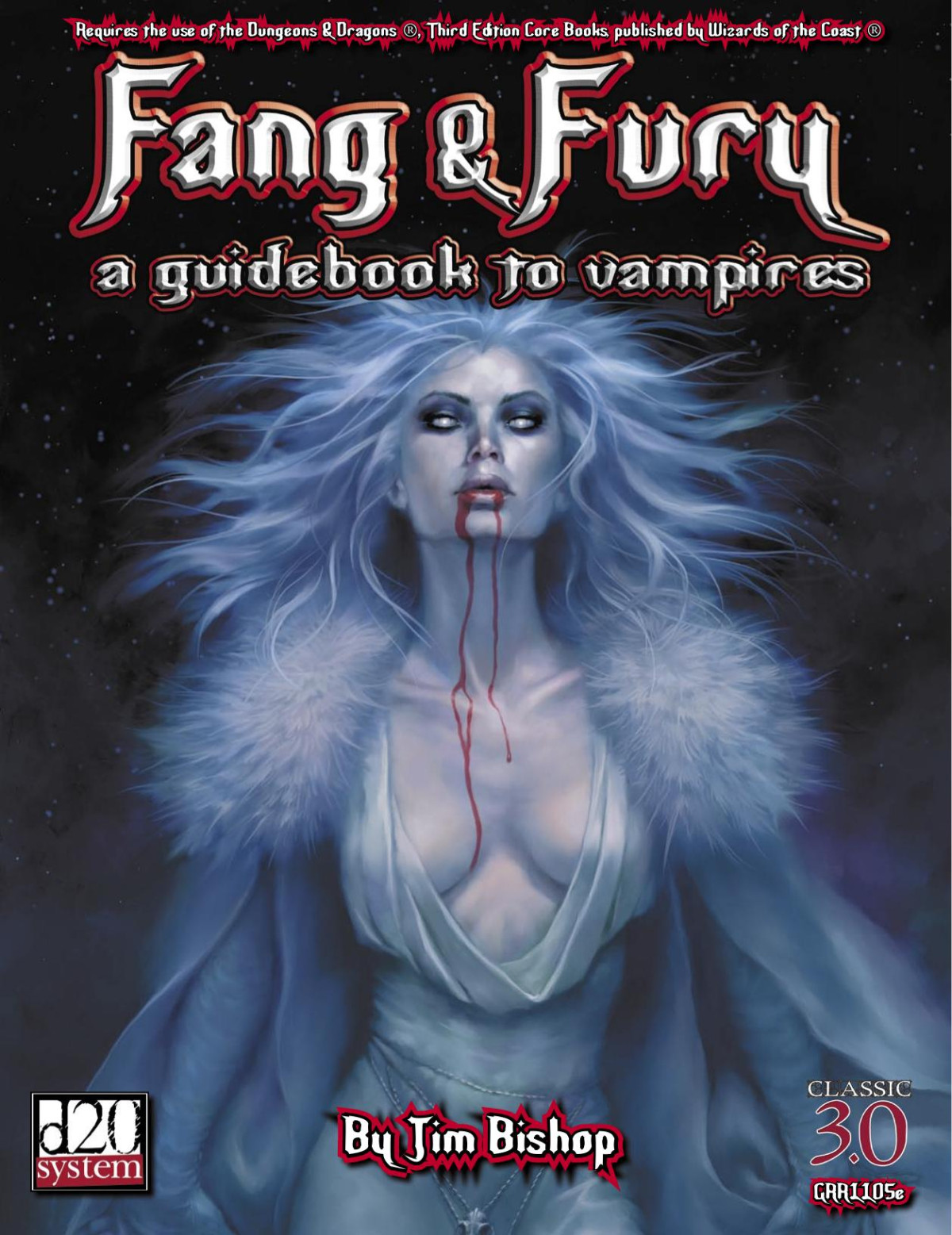 Fang Fury A Guidebook To Vampires D20 Jim Bishop