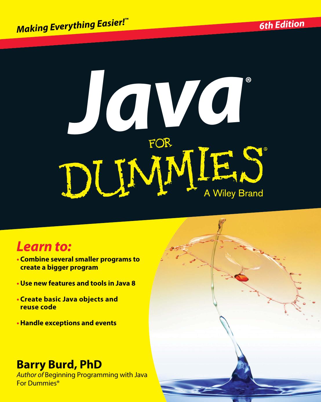 Java For Dummies 6th Edition Barry Burd