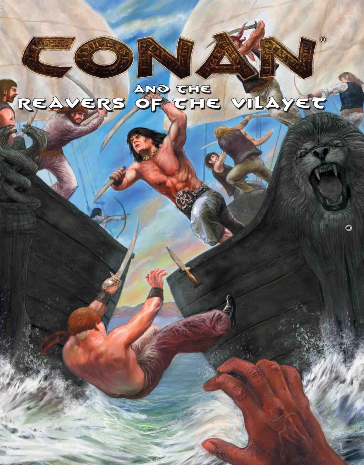Conan And The Reavers Of The Vilayet Mongoose Publishing