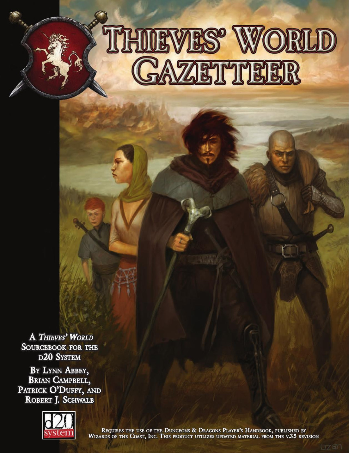 Thieves World Gazetteer Lynn Abbey Brian Campbell Patrick Oduffy