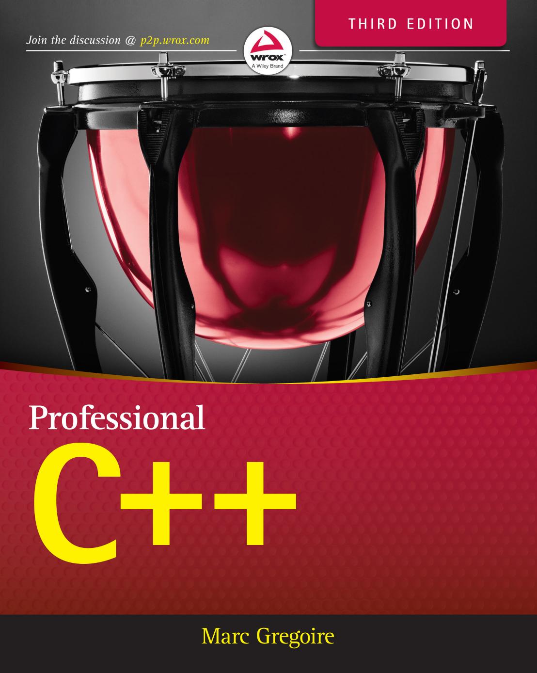 Professional C Marc Gregoire 3rd Edition Marc Gregoire