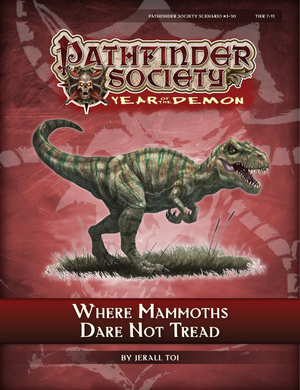Pathfinder Society Where Mammoths Dare Not Tread Jerall Toi