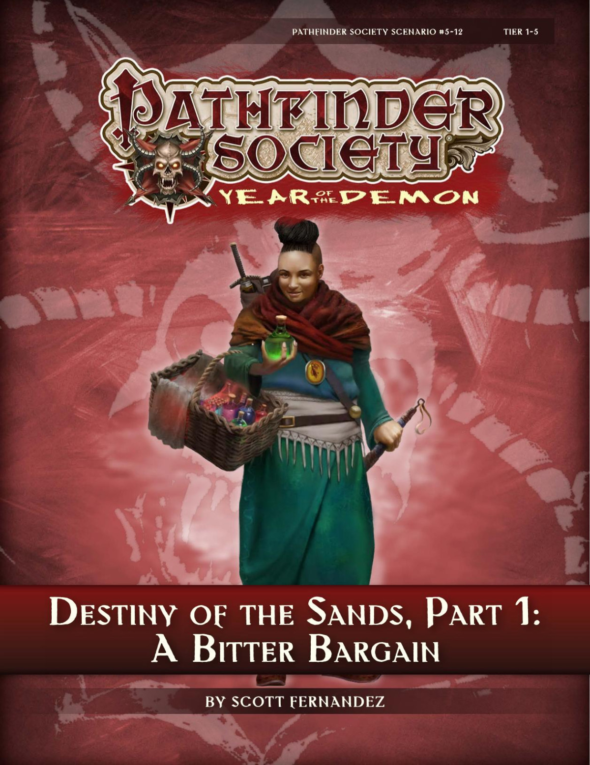 Pathfinder Society Scenario 512 Destiny Of The Sands Part 1 A Bitter Bargain Scott Fernandez