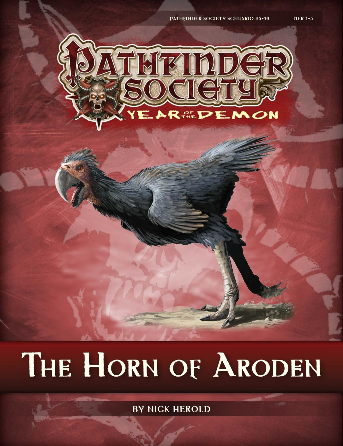 Pathfinder Society The Horn Of Aroden Nick Herold
