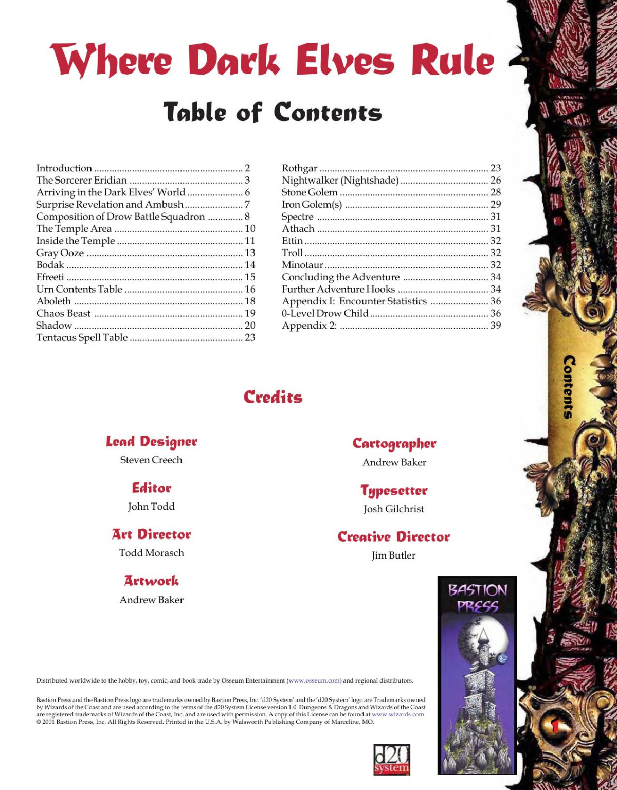 Where Dark Elves Rule Steven Creech