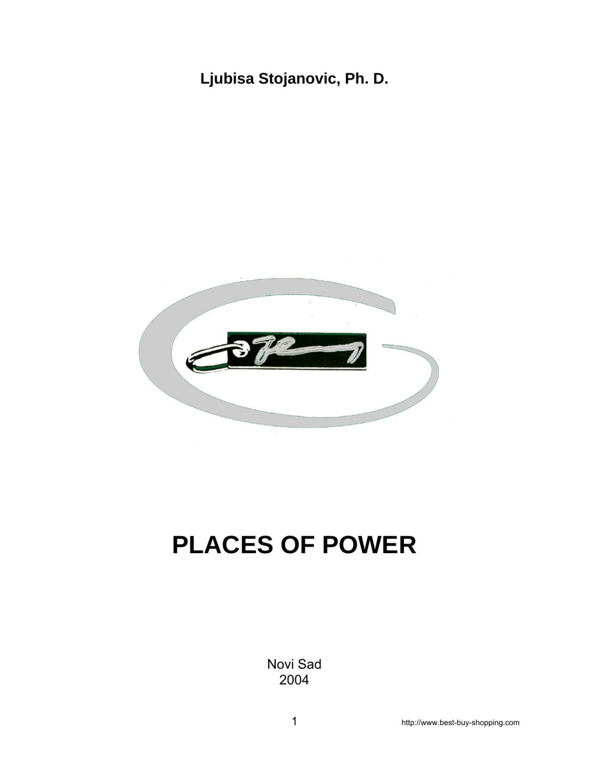 Places Of Power Ljubisa Stojanovic