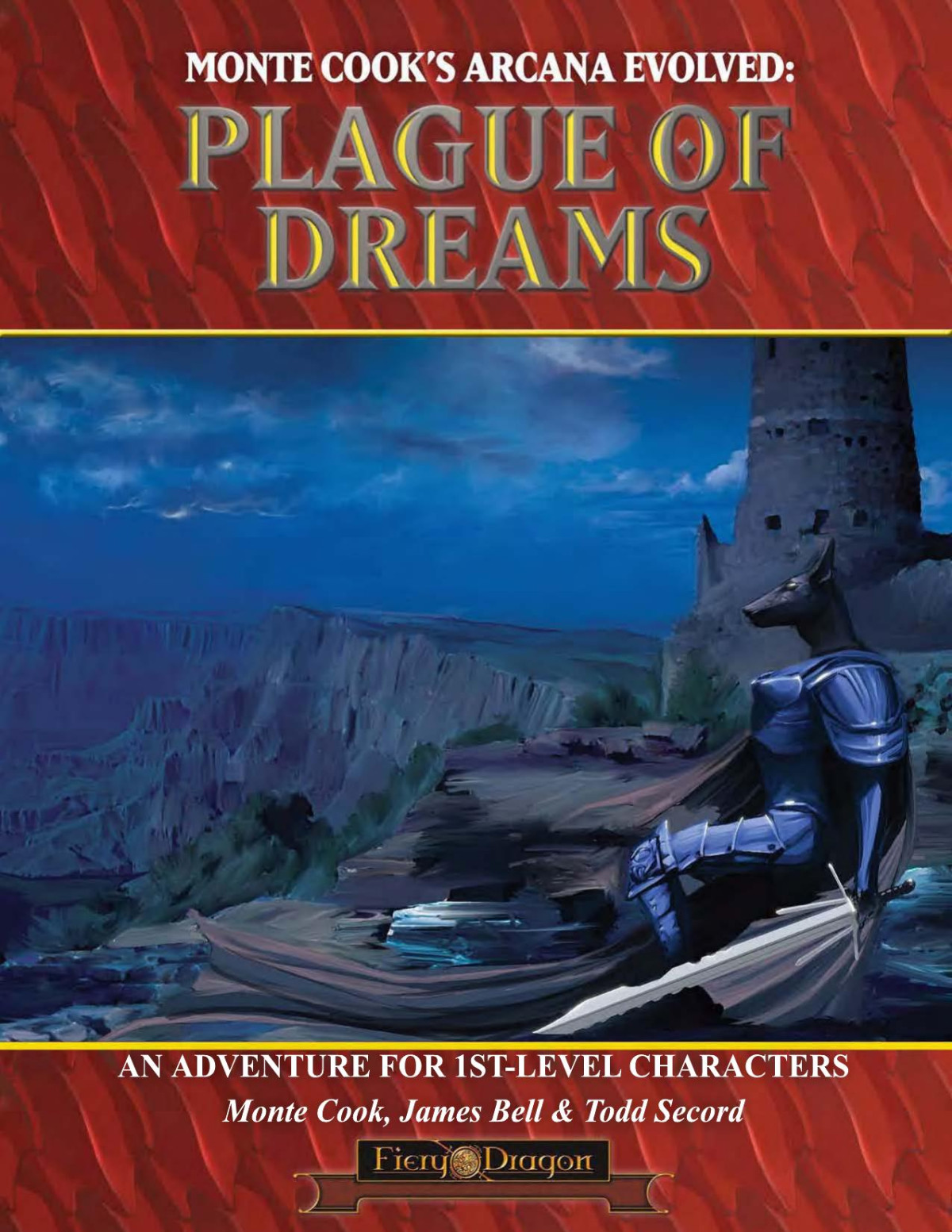 Monte Cooks Aracana Evolved Fiery Dragon Plague Of Dreams Monte Cook