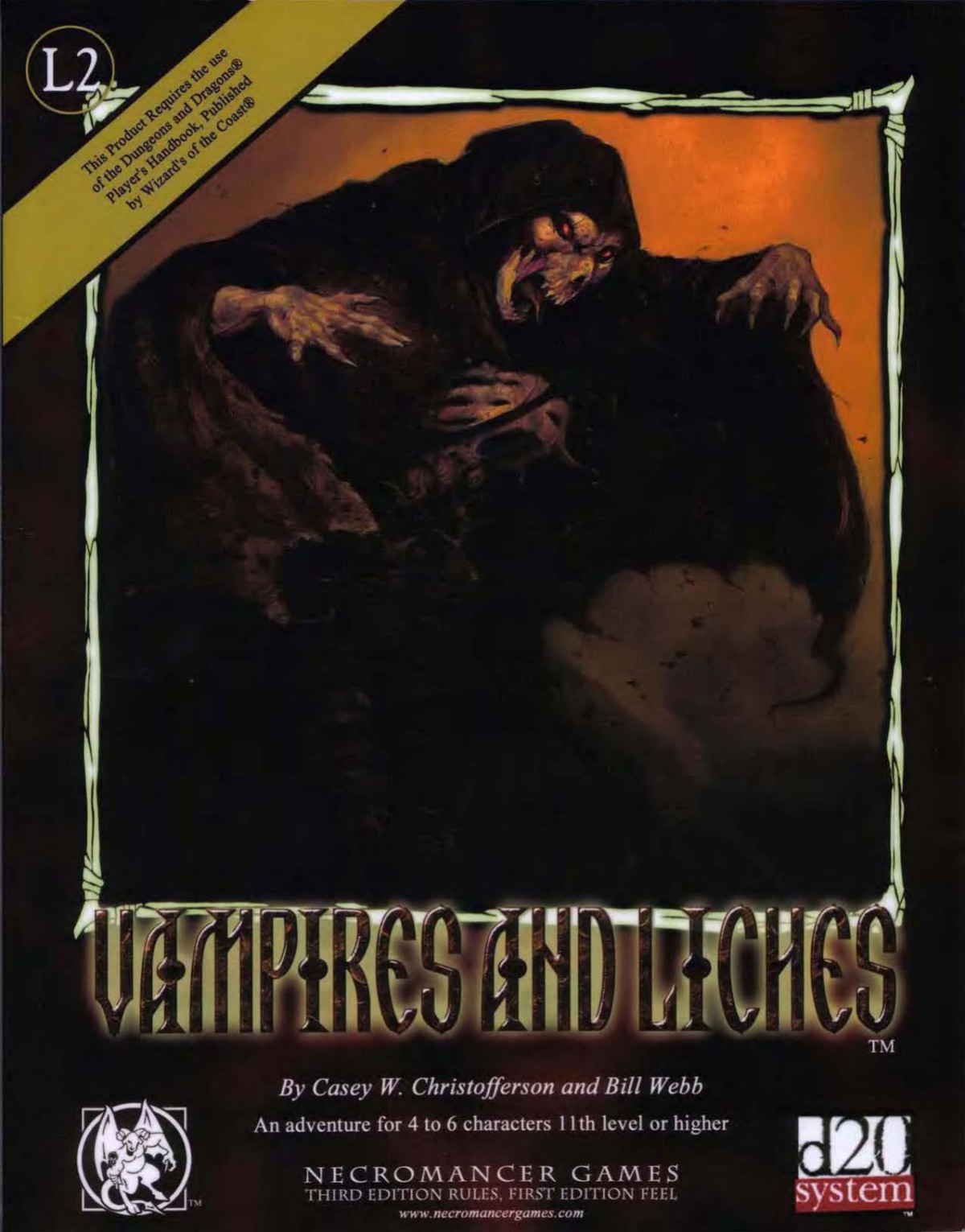 Vampires And Liches Necromancer Games