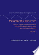 Meromorphic Dynamics Janina Kotus Mariusz Urbaski