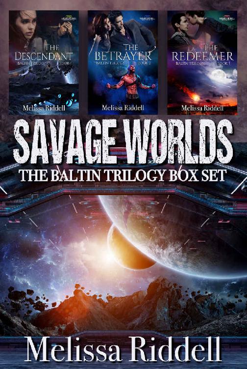 Savage Worlds The Baltin Trilogy Box Set Melissa Riddell