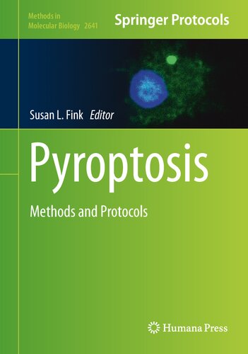 Pyroptosis Methods And Protocols Susan L Fink