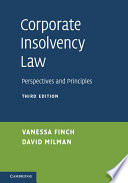 Corporate Insolvency Law Perspectives And Principles Vanessa Finch