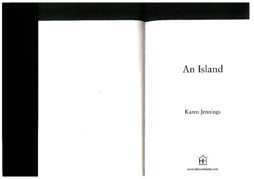 An Island Karen Jennings