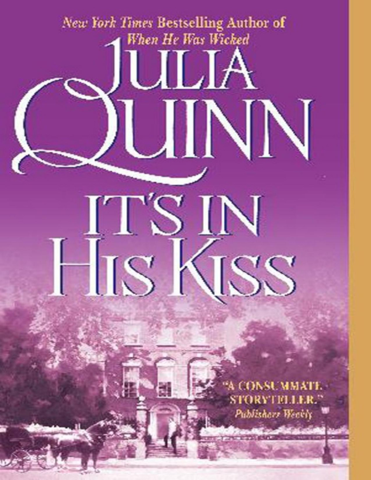 Its In His Kiss Julia Quinn