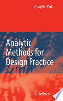 Analytic Methods For Design Practice Gyungjin Park