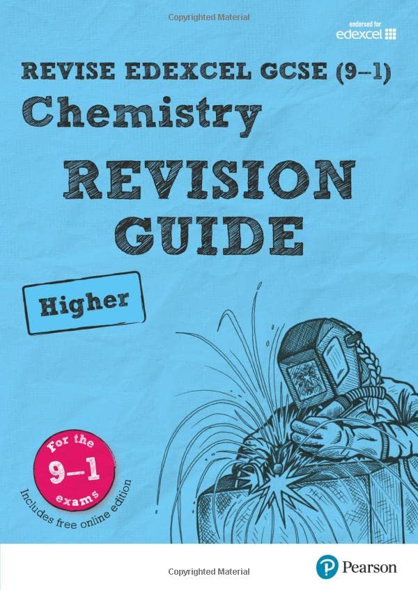 Revise Edexcel Gcse 91 Chemistry Higher Revision Guide 1st Edition Nigel Saunders