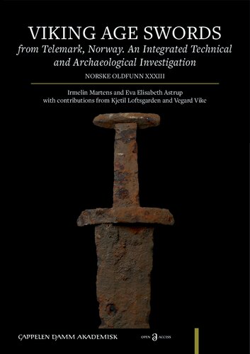 Viking Age Swords From Telemark Norway Irmelin Martens Eva Elisabeth Astrup