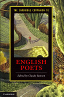 The Cambridge Companion To English Poets Claude Rawson