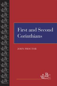 First And Second Corinthians John Proctor