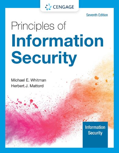 Principles Of Information Security 7th Edition Michael E Whitman