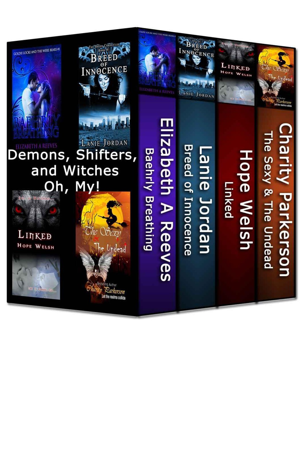 Box Set Demons Shifters And Witches Oh My Kindle Elizabeth A Reeves Lanie Jordan Hope Welsh Charity Parkerson