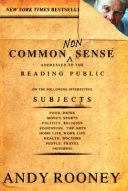 Common Nonsense Andy Rooney