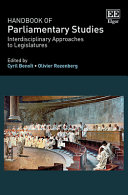 Handbook Of Parliamentary Studies Interdisciplinary Approaches To Legislatures Cyril Benot