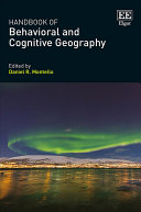 Handbook Of Behavioral And Cognitive Geography Daniel R Montello